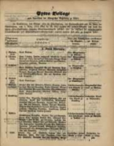 Extra=Beilage zum Amtsblatt der Königlichen Regierung zu Posen. Posen, den 17. September 1874.