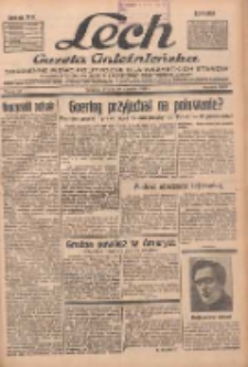 Lech.Gazeta Gnieźnieńska: codzienne pismo polityczne dla wszystkich stan&oacute;w. Dodatki: tygodniowy "Lechita" i powieściowy oraz dwutygodnik "Leszek" 1935.01.29 R.36 Nr24