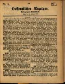 Oeffentlicher Anzeiger. 1877.02.28 Nro.9