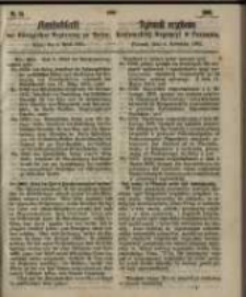 Amtsblatt der Königlichen Regierung zu Posen. 1865.04.04 Nro.14