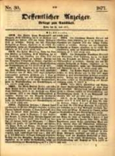 Oeffentlicher Anzeiger. 1877.07.25 Nro.30