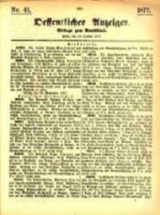 Oeffentlicher Anzeiger. 1877.10.10 Nro.41