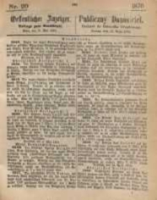 Oeffentlicher Anzeiger. 1876.05.17 Nro.20