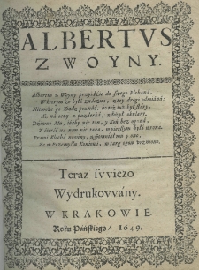 Albertus z woyny