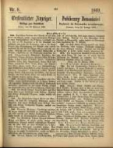 Oeffentlicher Anzeiger. 1869.02.23 Nro.8