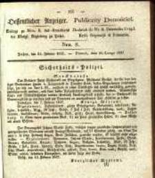 Oeffentlicher Anzeiger. 1837.02.21 Nro.8