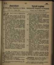 Amtsblatt der Königlichen Regierung zu Posen. 1865.08.08 Nro.32
