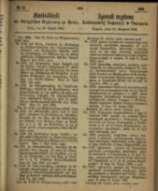 Amtsblatt der Königlichen Regierung zu Posen. 1865.08.15 Nro.33