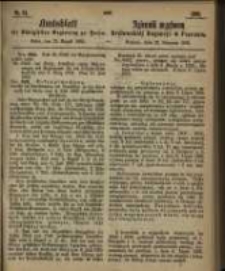Amtsblatt der Königlichen Regierung zu Posen. 1865.08.22 Nro.34