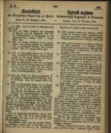Amtsblatt der Königlichen Regierung zu Posen. 1865.09.19 Nro.38