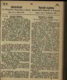 Amtsblatt der Königlichen Regierung zu Posen. 1865.10.03 Nro.40