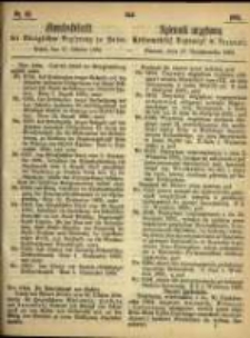 Amtsblatt der Königlichen Regierung zu Posen. 1865.10.17 Nro.42