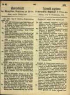 Amtsblatt der Königlichen Regierung zu Posen. 1865.10.24 Nro.43