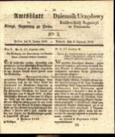 Amtsblatt der Königlichen Regierung zu Posen. 1839.01.08 Nr 2