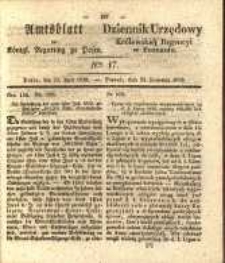 Amtsblatt der Königlichen Regierung zu Posen. 1839.04.23 Nr 17