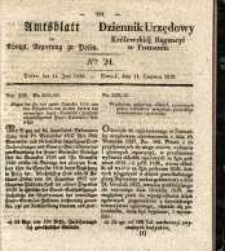 Amtsblatt der Königlichen Regierung zu Posen. 1839.06.11 Nr 24