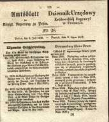 Amtsblatt der Königlichen Regierung zu Posen. 1839.07.09 Nr 28