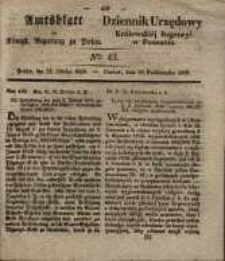 Amtsblatt der Königlichen Regierung zu Posen. 1839.10.22 Nr 43