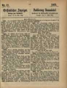 Oeffentlicher Anzeiger. 1869.05.11 Nro.19