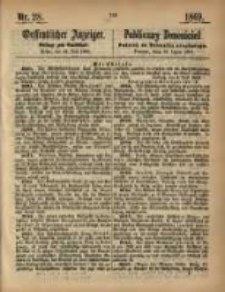 Oeffentlicher Anzeiger. 1869.07.13 Nro.28