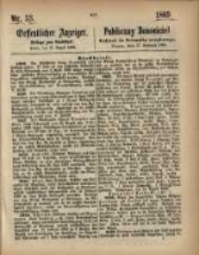 Oeffentlicher Anzeiger. 1869.08.17 Nro.33