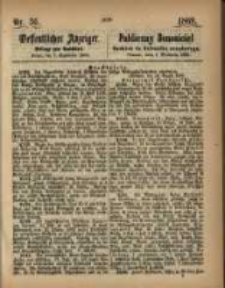Oeffentlicher Anzeiger. 1869.09.07 Nro.36