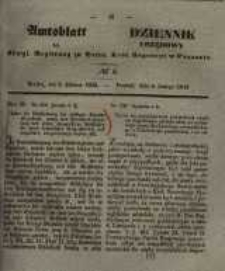 Amtsblatt der Königlichen Regierung zu Posen. 1842.02.08 Nro.6