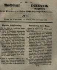 Amtsblatt der Königlichen Regierung zu Posen. 1842.04.05 Nro.14