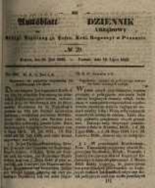 Amtsblatt der Königlichen Regierung zu Posen. 1842.07.19 Nro.29