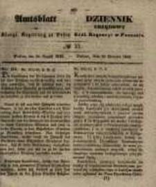 Amtsblatt der Königlichen Regierung zu Posen. 1842.08.16 Nro.33