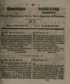 Amtsblatt der Königlichen Regierung zu Posen. 1842.08.23 Nro.34