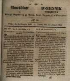 Amtsblatt der Königlichen Regierung zu Posen. 1842.11.15 Nro.46