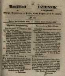 Amtsblatt der K&ouml;niglichen Regierung zu Posen. 1842.12.06 Nro.49