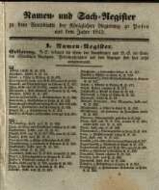 Namen und Sach-Register