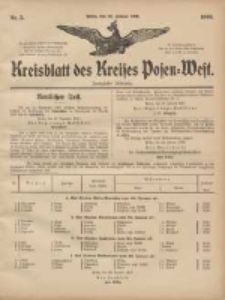 Kreisblatt des Kreises Posen-West 1908.01.30 Jg.20 Nr5