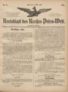 Kreisblatt des Kreises Posen-West 1908.03.05 Jg.20 Nr10