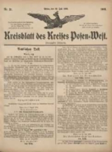 Kreisblatt des Kreises Posen-West 1908.07.30 Jg.20 Nr31