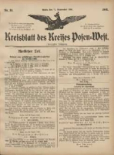 Kreisblatt des Kreises Posen-West 1908.09.17 Jg.20 Nr38