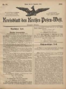 Kreisblatt des Kreises Posen-West 1908.12.10 Jg.20 Nr50