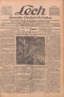 Lech.Gazeta Gnieźnieńska: codzienne pismo polityczne dla wszystkich stan&oacute;w. Dodatki: tygodniowy "Lechita" i powieściowy oraz dwutygodnik "Leszek" 1933.04.14 R.34 Nr87