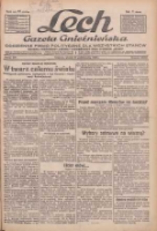 Lech.Gazeta Gnieźnieńska: codzienne pismo polityczne dla wszystkich stan&oacute;w. Dodatki: tygodniowy "Lechita" i powieściowy oraz dwutygodnik "Leszek" 1933.10.17 R.34 Nr239
