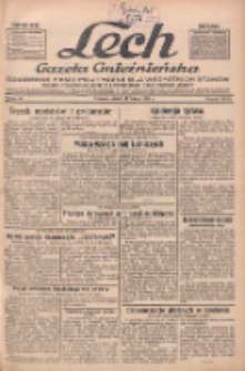 Lech.Gazeta Gnieźnieńska: codzienne pismo polityczne dla wszystkich stan&oacute;w. Dodatki: tygodniowy "Lechita" i powieściowy oraz dwutygodnik "Leszek" 1934.02.27 R.35 Nr46