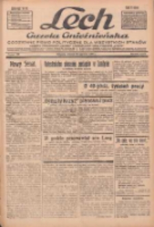 Lech.Gazeta Gnieźnieńska: codzienne pismo polityczne dla wszystkich stan&oacute;w. Dodatki: tygodniowy "Lechita" i powieściowy oraz dwutygodnik "Leszek" 1935.06.18 R.36 Nr139