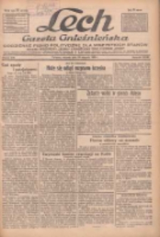 Lech.Gazeta Gnieźnieńska: codzienne pismo polityczne dla wszystkich stan&oacute;w. Dodatki: tygodniowy "Lechita" i powieściowy oraz dwutygodnik "Leszek" 1933.08.15 R.34 Nr186