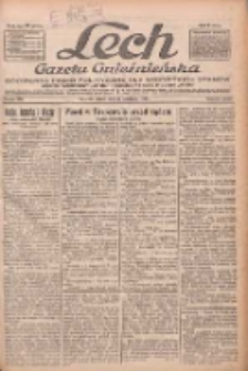 Lech.Gazeta Gnieźnieńska: codzienne pismo polityczne dla wszystkich stan&oacute;w. Dodatki: tygodniowy "Lechita" i powieściowy oraz dwutygodnik "Leszek" 1933.09.22 R.34 Nr218