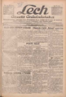 Lech.Gazeta Gnieźnieńska: codzienne pismo polityczne dla wszystkich stan&oacute;w. Dodatki: tygodniowy "Lechita" i powieściowy oraz dwutygodnik "Leszek" 1933.10.06 R.34 Nr230