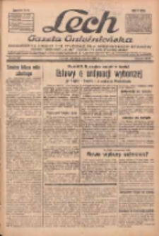 Lech.Gazeta Gnieźnieńska: codzienne pismo polityczne dla wszystkich stan&oacute;w. Dodatki: tygodniowy "Lechita" i powieściowy oraz dwutygodnik "Leszek" 1935.06.22 R.36 Nr142