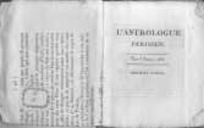 L'astrologue parisien ou le nouveau Mathieu Laensbergh. 1818