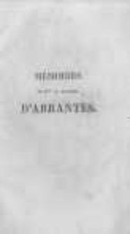 Mémoires de Madame la Duchesse d' Abrantes, ou souvenirs historiques sur Napoleon, et la Restauration. T.23