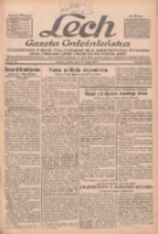 Lech.Gazeta Gnieźnieńska: codzienne pismo polityczne dla wszystkich stan&oacute;w. Dodatki: tygodniowy "Lechita" i powieściowy oraz dwutygodnik "Leszek" 1933.02.24 R.34 Nr45